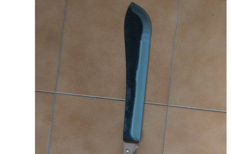Armato di machete insegue un gruppo di ragazzi, denunciato