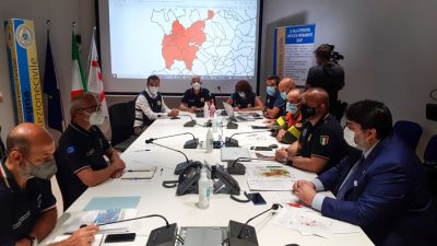 Riunione della Protezione Civile