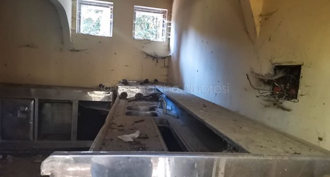 Il chiosco a Sedda 'e Ortai