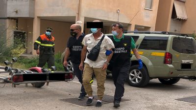 L'arresto del piromane ad Alghero