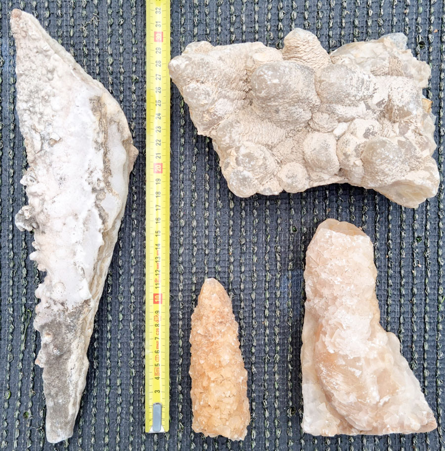 Stalattiti e stalagmiti dal Supramonte di Urzulei come souvenir: e le dimenticano in uno zaino