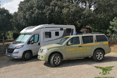 L'intervento del Corpo Forestale