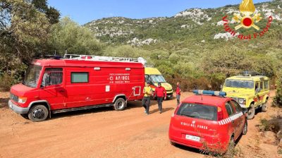 Ricerche sul Supramonte dei Vigili del Fuoco e del Soccorso Alpino