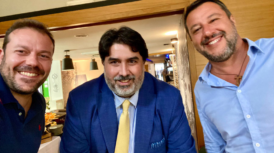 Eugenio Zoffili annuncia: “Draghi chiama Solinas grazie a Matteo Salvini”