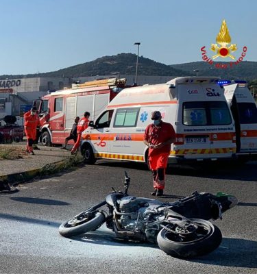 La scena dell'incidente