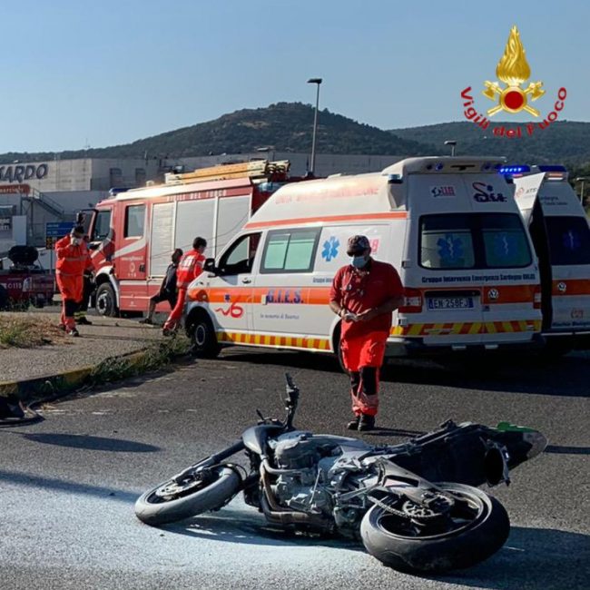 La scena dell'incidente