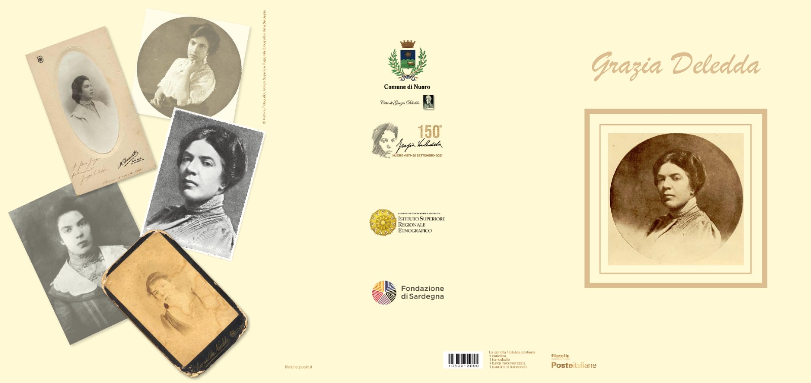 Nuoro. Lunedì sarà presentato un francobollo in onore di Grazia Deledda
