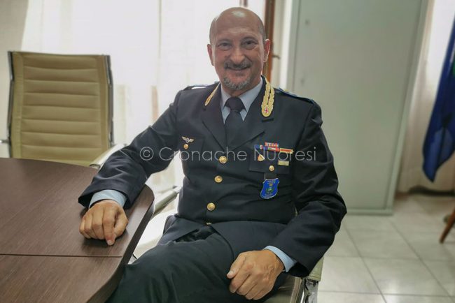 Il comandante Gioni Biagioni (foto Cronache Nuoresi)