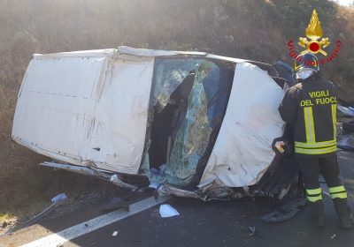 La scena dell'incidente