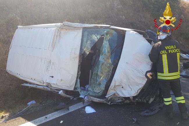 La scena dell'incidente