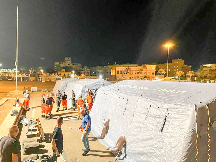 Alle 14 .30 sbarcheranno in Sardegna i primi 87 profughi dall’Afghanistan