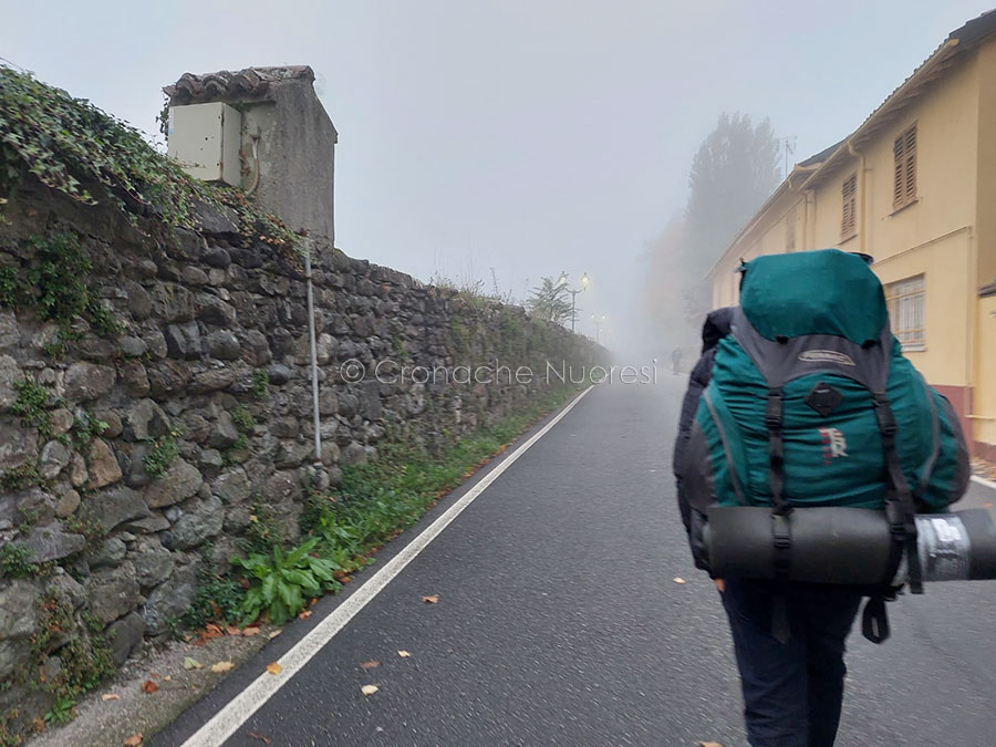 700 mila passi da Nuoro a Milano: Renato Pischedda è giunto oggi a Serravalle Scrivia