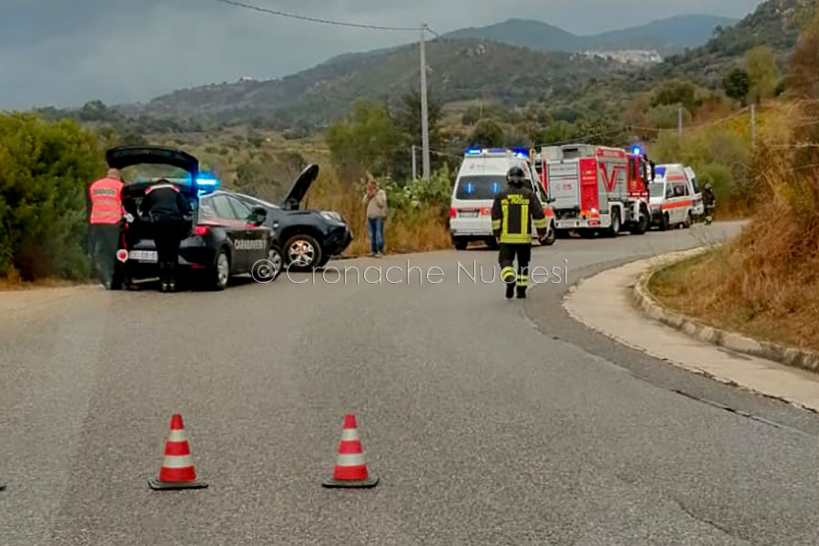 Frontale sulla Nuoro-Orgosolo: due feriti