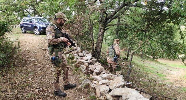 Le ricerche di Graziano Mesina nelle campagne di Orgosolo