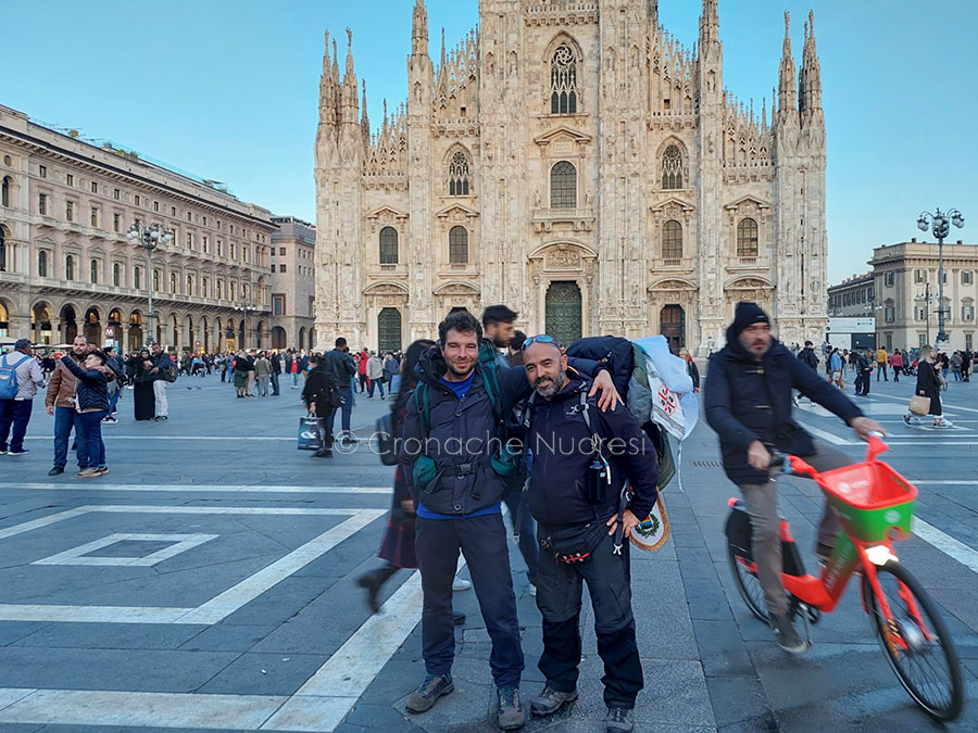 Renato Pischedda è arrivato da Nuoro a Milano a piedi: dedico questo viaggio a chi lotta per la salute – VIDEO