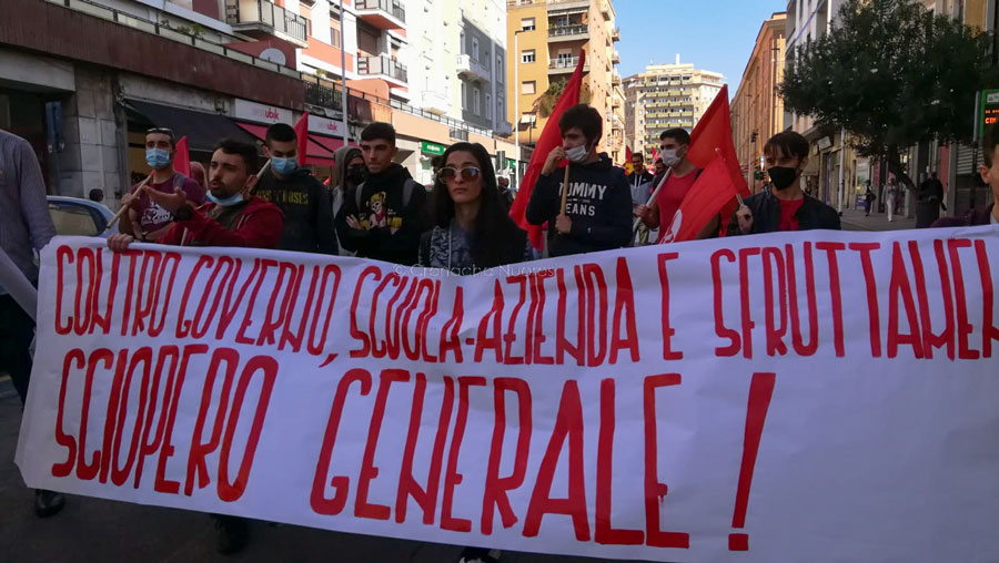 Sciopero generale:  a Cagliari oltre 700 partecipanti provenienti da tutta l’Isola