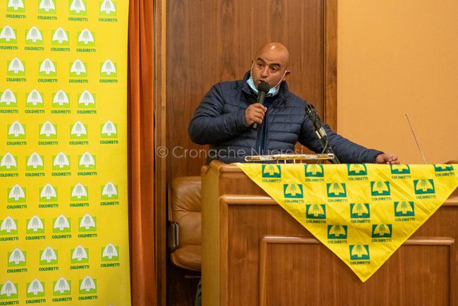 Giuseppe Talanas al vertice di Coldiretti alla CCIA di Nuoro (foto S.Novellu)