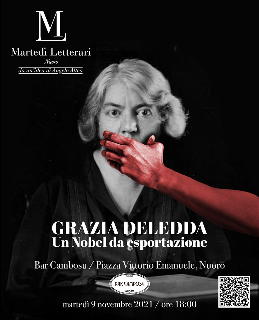 Oggi, al bar Cambosu si parla di Grazia Deledda – “Un Nobel da esportazione”