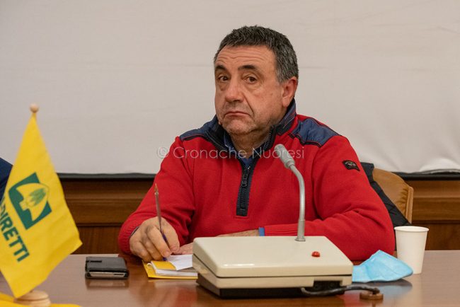 Il presidente di Coldiretti Sardegna Battista Cualbu (foto S.Novellu)