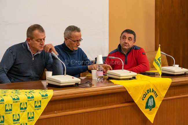 Vertice di Coldiretti alla CCIA di Nuoro (foto S.Novellu)