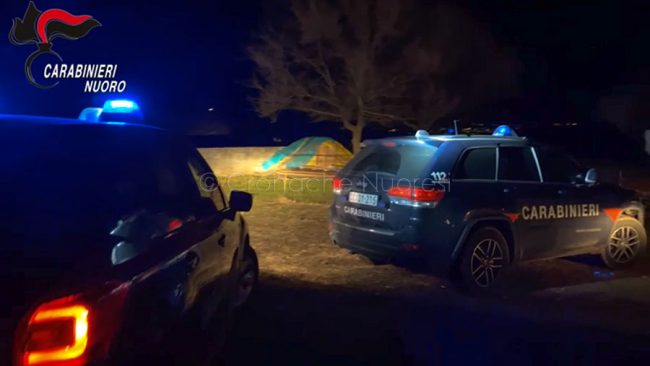 Carabinieri nelle campagne di Orune