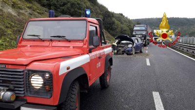 La scena dell'incidente