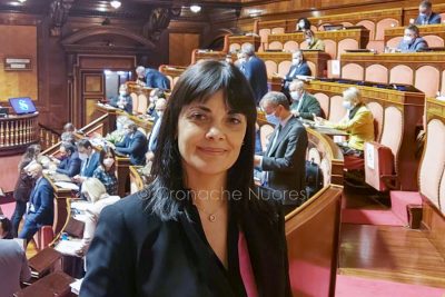 La senatrice Elvira Evangelista