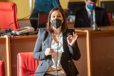 L'onorevole Mara Lapia (foto S.Novellu)