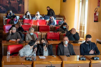 Nuoro. Conferenza sulla Sanità in Comune (foto S.Novellu)