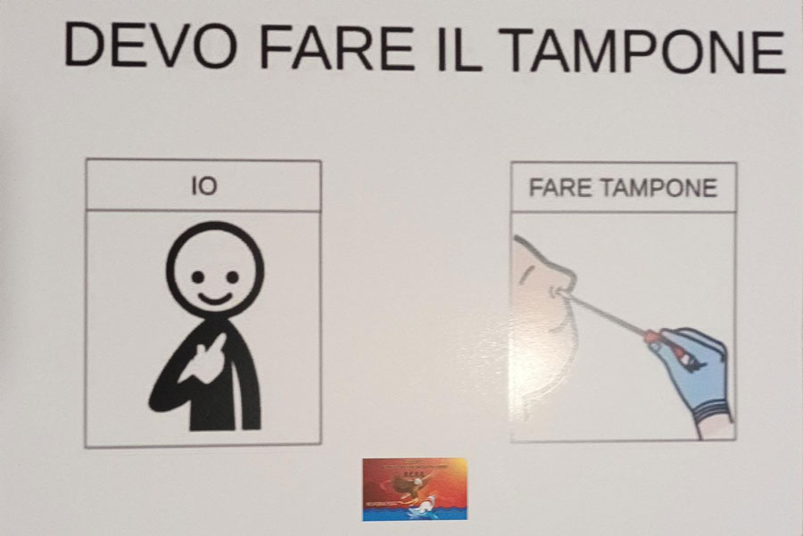 Nuoro. L’Acaa dona il materiale sulla procedura del tampone da mostrare ai bimbi fragili