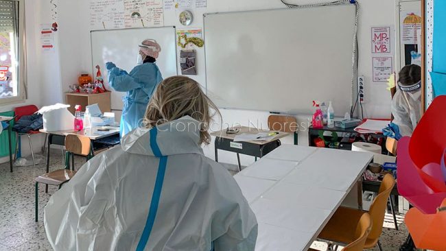 Screening anti Covid a Macomer