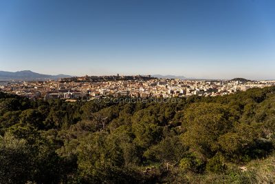 Una veduta di Cagliari da Monte Urpinu (foto S.Novellu)