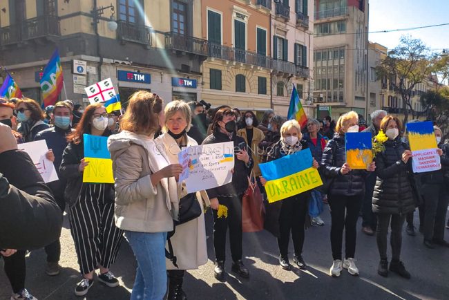Cagliari. Marcia per la pace in Ucraina