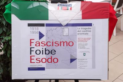 Fascismo, Foibe, Esodo, la mostra dell'ANPI (foto Nieddu)