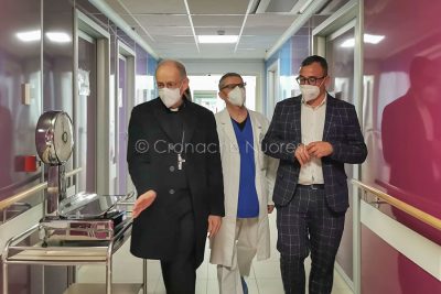 Nuoro. Giornata del malato: il Vescovo ai pazienti del San Francesco (foto S.Meloni)