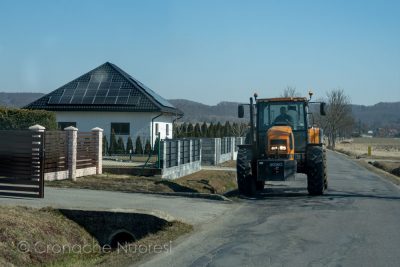 Contadino nei pressi di Przemyśl (foto S.Novellu)