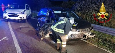 La scena dell'incidente