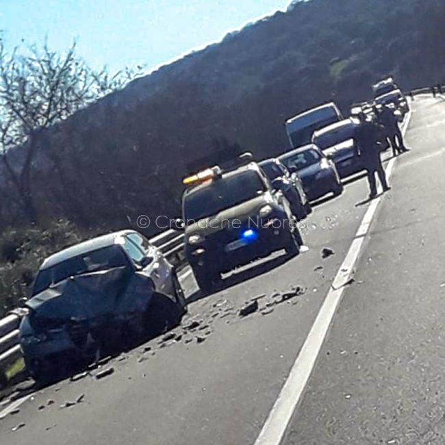 La scena dell'incidente