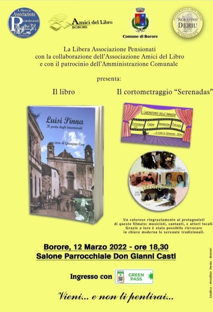 Borore. “Vieni e non ti pentirai”: presentazione del libro su Luigi Pinna il poeta degli innamorati