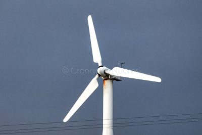 Una pala eolica (foto S.Novellu)