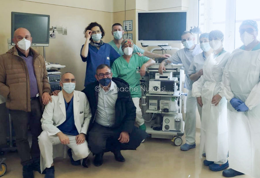All’ospedale San Francesco arriva la nuova colonna endoscopica per l’alta definizione delle masse tumorali