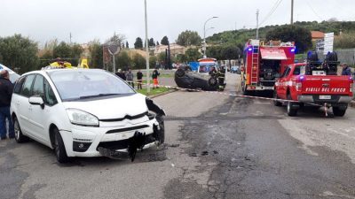 La scena dell'incidente a Magomadas
