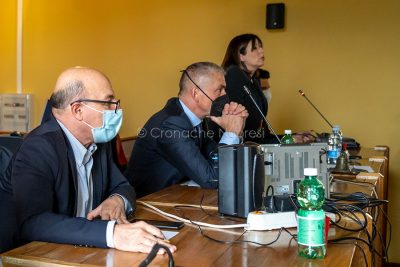 L'assessore Nieddu, il sottosegretario Costa e l'onorevole Mara Lapia (foto S.Novellu)