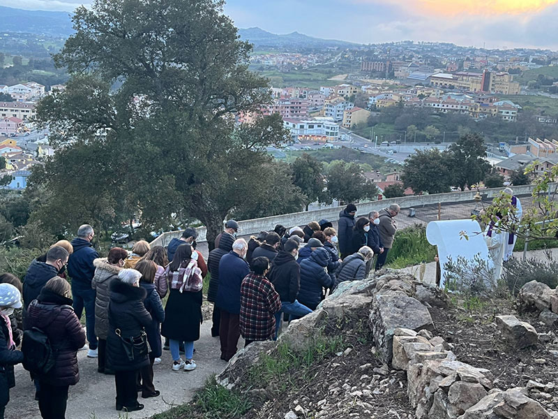 Nuoro. Inaugurata la nuova Via Crucis nel Colle di Biscollai