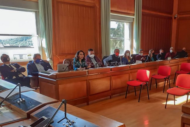 Vertenza Nugoro SPA in Provincia (foto F.Nieddu)