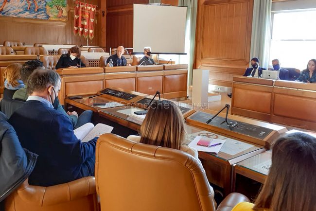 Vertenza Nugoro SPA in Provincia (foto F.Nieddu)