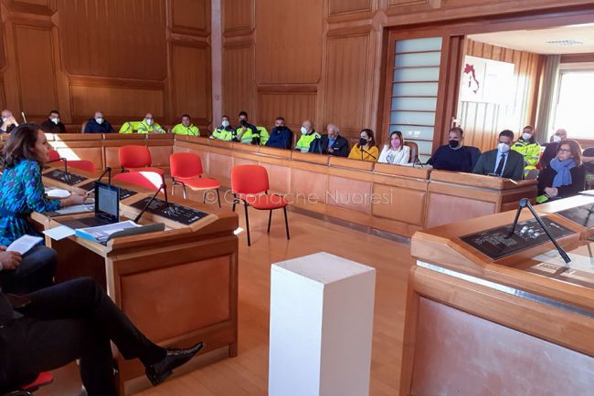 Vertenza Nugoro SPA in Provincia (foto F.Nieddu)