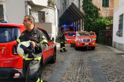 Incendio al Mulino Gallisai (foto S.Meloni)