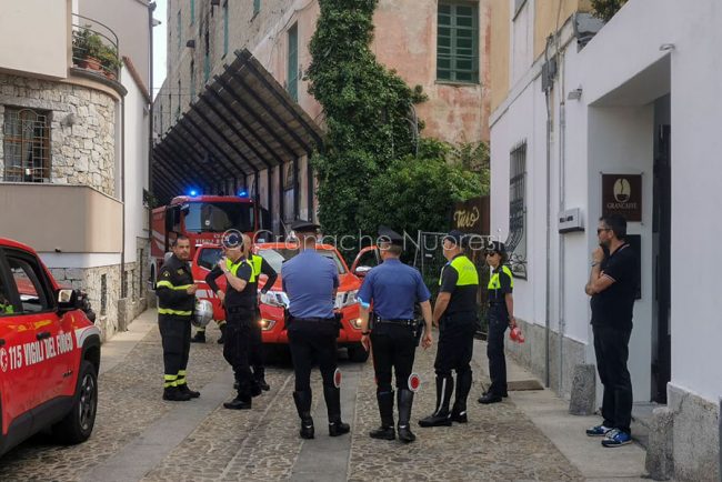 Incendio al Mulino Gallisai (foto S.Meloni)