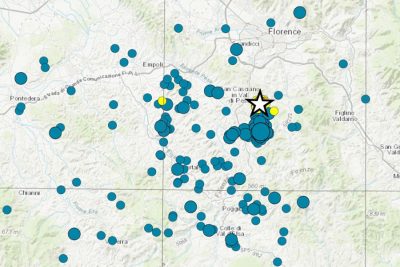 Terremoto in provincia di Firenze (foto INGV)